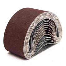 연마재10Pcs 75x457mm 샌딩 벨트 P40 P1000 목재 부드러운 금속 연마 대 한 스크린 밴드, 09 320