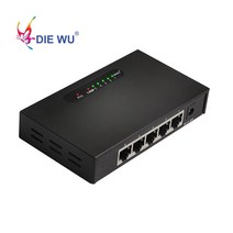 네트워크 스위치 diewu 5 포트 기가비트 네트워크 스위치 101001000mbps, 우리 플러그