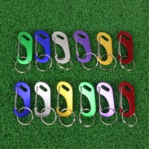 열쇠고리 키링 카라비나 알루미늄 비너 5cm 12p 텐트