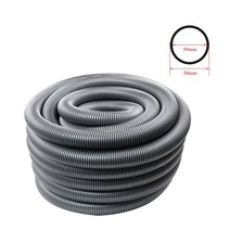 진공관 앰프 내부 50mm 진공 청소기 스레드 호스 빨대 공장 벨로우즈 진공 58, 회색-2m(50mm)
