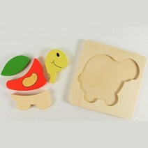 거북이 그림맞추기 나무블럭 유아퍼즐 장난감 미니퍼즐 어린이퍼즐 4살 5살 남아퍼즐