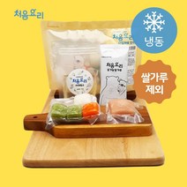 처음요리 중기2 이유식재료 쌀제외(160g*3인분) 67종 무른죽2이유식밀키트, 062_닭고기브로콜리채소죽 밀키트(쌀제외)