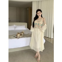 진짜 진짜 가격 복고풍 휴일 술 니트 조끼 고삐 썬 스크린 셔츠 스커트 3 피스 슈트