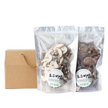 초정 무농약 건 표고버섯 실속선물세트, (통90g+통90g)