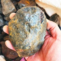 50-100g 천연 철 규화물 운석 바위 원시 돌 미네랄 표본 수집 운석 홈 장식 선물, 40-70g