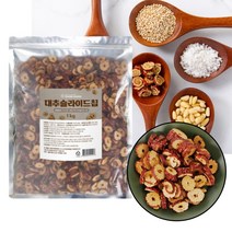 마른 건대추 슬라이드 칩 1kg 달콤 바삭 대추 칩 과자, 건대추 슬라이스 칩 1kg 2팩