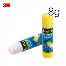 3M 스카치 재접착풀 8g 6308 고체풀 포스트잇풀 접착제, 1