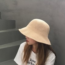 비비올레 여성 데일리 와이어 코튼 버킷햇