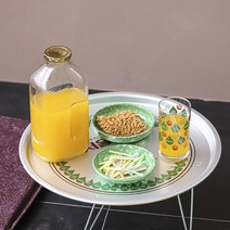 훼미리 유리병 델몬트 오렌지 쥬스병 국내생산 복고 레트로 물병 보리차 보관병 500ml 1500ml, 투명(엠보싱), 01_500ml