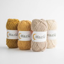 [울클럽]헤이즐실 hazle 100g 아크릴실 울혼방 코바늘 조끼 스웨터 블랭킷 뜨개실, 720 퍼플
