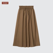 유니클로 코튼 보일 롱 스커트(콘투아 데 코토니에) 457641 E457641-000