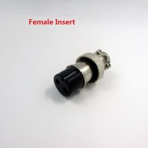 플라즈마 커터 절단기 2 피스 토치 풋 페달 핀 3 4 5 6 7 8 9 암 소켓 에어 커넥터 소모품, GX16 -4P+여성 삽입