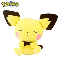 포켓몬스터인형 피카츄 꼬부기 이브이 레시라무 한카리아스 알로라식스테일 님피아 브케인 팬텀 개굴닌자 디아루가 펄기아 미뇽 치코리타 블래키 가디안 따라큐 거북왕, 누리 말랑말랑 피츄 30cm