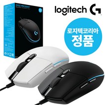 로지텍코리아 G102 게이밍마우스 (정품박스 2년AS 병행X) 유선 마우스, 블랙, 로지텍 G102 정품박스