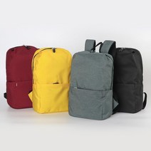 민무늬 경량 단색타입 무지 데일리 백팩 여사원생일가방 편한스타일 여성백팩