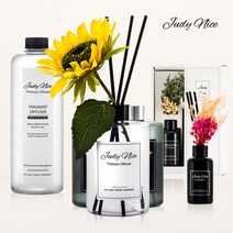 쥬디니스 대용량 디퓨저 리필 100ml/500ml/1000ml 스틱포함 실내 디퓨져 방향제 화장실, 투명500ml x2, 레드프룻