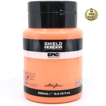 쉴드 에픽 아크릴물감 613 코랄 레드, 3세트