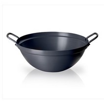 식당 업소용 경질 양손 볶음솥 웍 중국솥 중식솥 궁중팬 북경팬 중국팬 경질 양손 튀김솥, 경질튀김솥 65cm