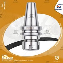 보링바 스핀들 BT40 ER32 70L 고정밀 풀 그라인딩 흰색 ISO 표준 스프링 척 CNC 공작 기계
