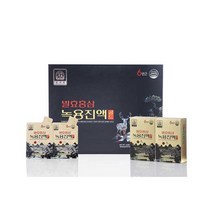 삼지원 녹용홍삼 진액 골드 즙 엑기스 발효홍삼 녹용 홍삼 농축액 홍삼녹용 작약 천궁 당귀 식약처 인증 체력 기력 보강 노인 기력회복 원기회복 선물세트 40 스틱 효능 추천, 2