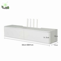 가리게 벽 콘센트 가리개 셋탑 박스 감전 방지 덮개, 15두께 풀원목【60 올화이트】