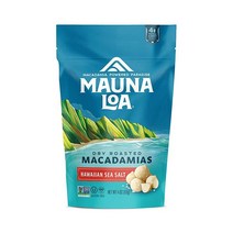 Mauna Loa 프리미엄 하와이안 로스트 마카다미아 너트 씨쏠트 플레이버 4온스, 4 Oz Bag_Unsalted