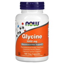 나우푸드 Now Foods 글리신 1000mg 100 식물성 캡슐