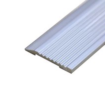 알루미늄 무광 데코 평자 논슬립 재료분리대(3mm) 2.4M _몰딩 마루몰딩 바닥타일 타일마감 마감재 꼼꼼이 코너비드 ㄱ자
