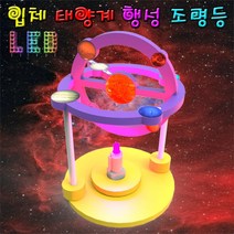 LED 입체 태양계행성 조명등 솔라 시스템 5인용