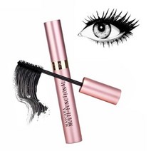 번지지않는마스카라 워터프루프 롱래쉬 컬러 볼륨 속눈썹픽서 4d 실크 섬유 래쉬 컬링 익스프레스 방수 리퀴드 래쉬 익스텐션 화장품 메이크업 여성, 01