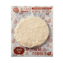 푸드원 닭가슴살 스테이크 갈비맛, 50팩, 100g