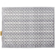발 매트 러그 오카 OKA 건도양호 항곰팡이 플러스 목욕매트 약45x60cm 회색 흡수 속건 항균 방취 간교 닦이, 약 45cm × 60cm