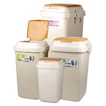 분리수거 리드 휴지통(종량제)/간편개폐/위생손잡이(20L~100L), 75L