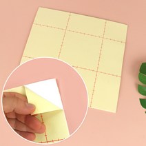백색 폼 판 양면테이프 두께 2mm 250x250mm