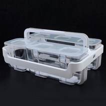 다기능 수납정리함 컨테이너 다용도정리함 아크릴정리함 화장품정리대 투명정리함 칸막이정리함 소품정리함, 상세페이지 참조, 상세페이지 참조