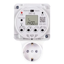 [한승계기] 24시간 디지털 타이머 무한반복타이머 IRT16-D, 1개