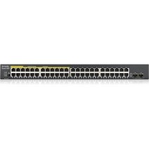 ZYXEL 28포트 PoE 스위치 기가비트 이더넷 스마트 (XGS1930-28HPV2) - 관리 24x PoE+ @ 375W 4x 10G SFP+ Nebula 클라우드 관리, 50 Port | 24x POE+ 170W | 2x S