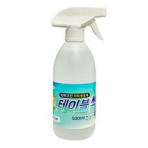 비바크린 테이블싹 21세기넘버원크리너 인체무해 안전테이블세정제 안전한식탁 기름때제거 식탁세정 끈적이는테이블 인덕션 전자렌지 주방기름때 식탁크리너 씽크대, 500ml