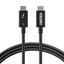 [CHOETECH] 초텍 썬더볼트3 패시브 케이블 A3009, 단품