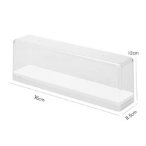 피규어 장식장 쇼케이스 진열 디스플레이 컬렉션 box toy display shelf, 중간 - 흰색