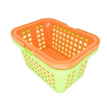 손잡이 목욕 바구니 샤워 용품 세면 도구 보관 바스켓, 랜덤