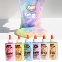 6000 쁠루모 유니콘 슬라임 베이스 촉감놀이 스카이, 3개