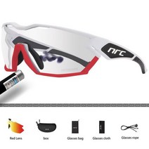 2022 NRC P-Ride Photochromic Cycling Glasses 남자 산악 자전거 고글 스포츠 MTB 사이클링 안경 여자 선글라스, CHINA_Photochromic-2lens, 09 2