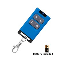 다중 주파수 300-915MHZ 차고 문 오프너 4CH 복사 복사기 433 315 868mhz 롤링 코드, [02] ABCD Type Blue