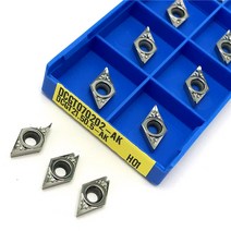 DCGT070204 AK H01 알루미늄 터닝 툴 카바이드 인서트 선반 공구 CNC 커팅 DCGT, 01 DCGT070202 AK H01_01 10PCS