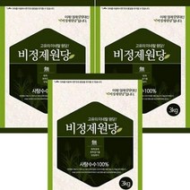 사탕수수100% 비정제 원당 (3kgx3봉), 3kg, 9개