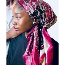 남자 실크 스카프 선물 여성 럭셔리 스퀘어 90x90cm Hoofd Sjaal Foulard Bandanna Shawl 새틴 히잡 헤드/헤어