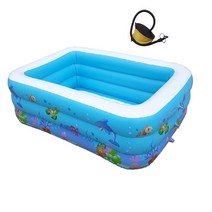 집터파크 베란다풀장 집에서물놀이 에어풀장 물놀이터 유아수영장-발펌프세트, 단품