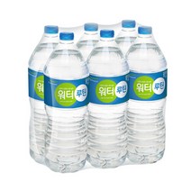 생수/물/풀무원샘물 워터루틴생수, 6개, 2L