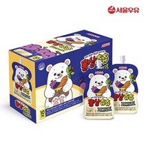 서울우유 [서울우유] 홍삼츄츄 블루베리 포도 100ml 20팩, 홍삼츄츄 블루베리.포도 100ml 20팩, 기타